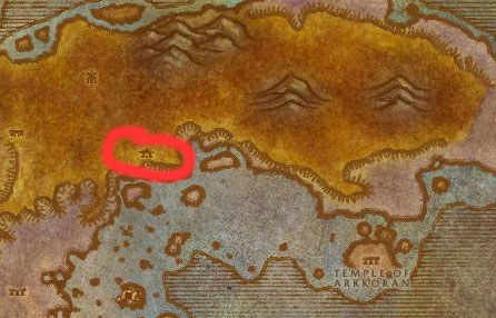 Azshara Blood Elf Farm Map