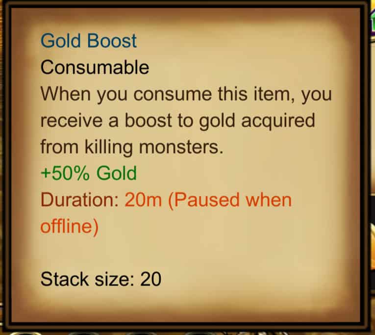 AQ3D Gold Boost