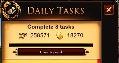 AQ3D Gold Daily Task