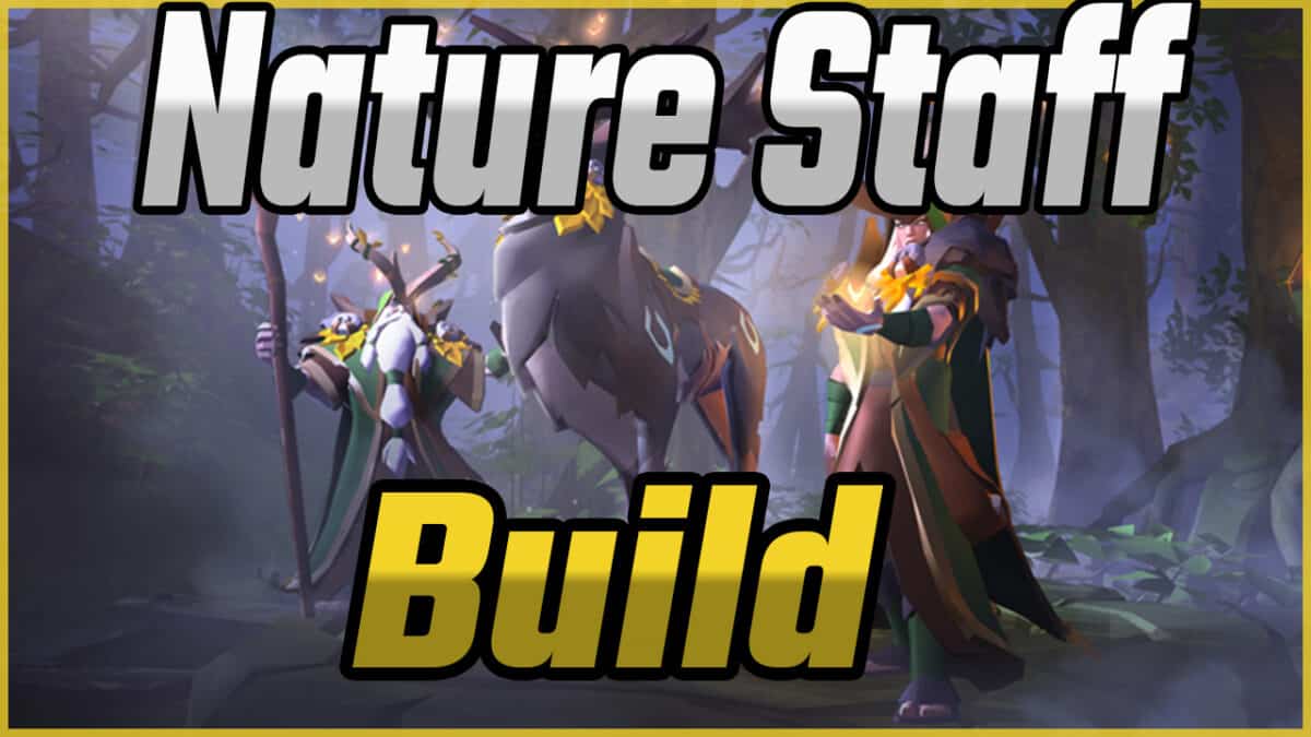 The Best Nature Staff Build for Albion Online Solo Dungeon & Boss Build