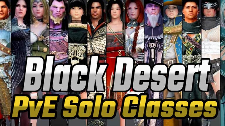 Black Desert Online: Best Solo PvE Classes